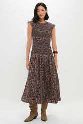 Garland Print Paramour Dress